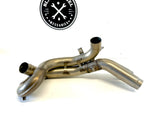 Genuine Ducati 848 1098 1198 S R OEM Exhaust Midpipe Mid Middle Pipe 57012633A3