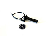 Genuine OEM Ducati Monster S4RS Throttle Tube Assembly With Grip Cable 65420031A1