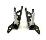 Genuine Ducati Hypermotard 698 Mono Passenger Footpeg Brackets & Pegs Set Pair4
