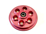 Used Red PauliMoto Anodized Dry Clutch Pressure Plate Fits Ducati Models 91-143