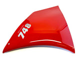 Genuine Ducati 748 02-04 LH Mid Panel Plastic Fairing Red Refurbished 4801B611AB3