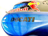 Genuine Ducati 916/748/996/998 Carbon Fiber Fuel Petrol Tank Refurbished RedBull2